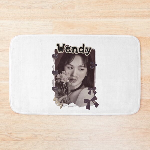 Item preview, Red Velvet Wendy K-Pop Girl Art Group Portrait Irene Seulgi Wendy Joy Yeri Scrapbook Collage Cozy Y2K Vintage Design designed and sold by HELL0WBELLO.