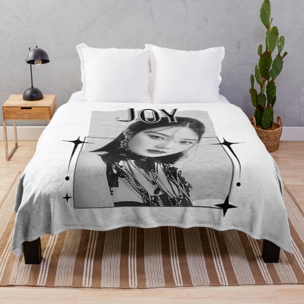 Item preview, Red Velvet Joy K-Pop Girl Art Group Portrait Irene Seulgi Wendy Joy Yeri Scrapbook Collage Cozy Y2K Vintage Design designed and sold by HELL0WBELLO.