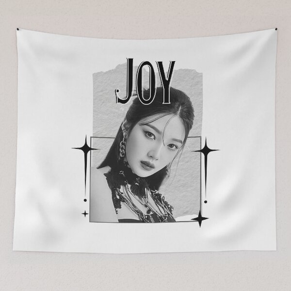Item preview, Red Velvet Joy K-Pop Girl Art Group Portrait Irene Seulgi Wendy Joy Yeri Scrapbook Collage Cozy Y2K Vintage Design designed and sold by HELL0WBELLO.