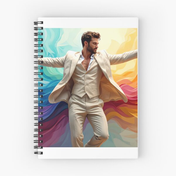 Item preview, Bailarines con trajes y colores en el aire. designed and sold by Plotterzebra.
