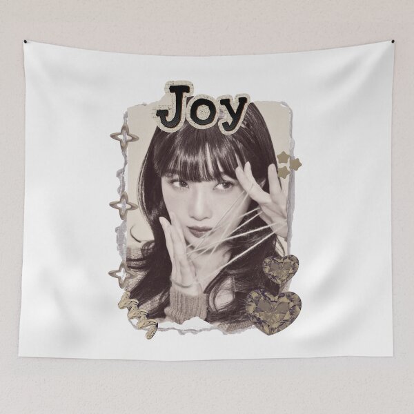 Item preview, Red Velvet Joy K-Pop Girl Art Group Portrait Irene Seulgi Wendy Joy Yeri Scrapbook Collage Cozy Y2K Vintage Design designed and sold by HELL0WBELLO.