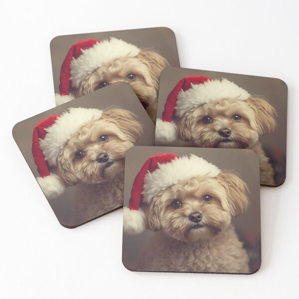Item preview, Maltipoo Christmas  designed and sold by TobyTheMaltipoo.