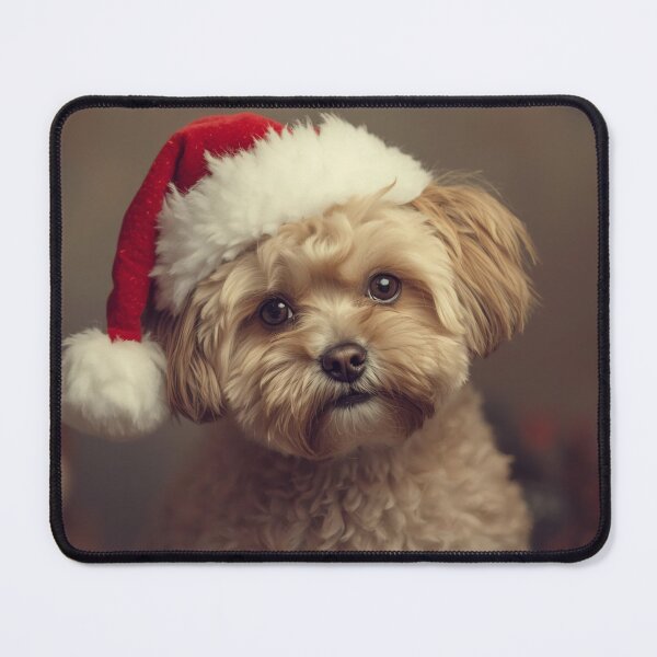 Item preview, Maltipoo Christmas designed and sold by TobyTheMaltipoo.