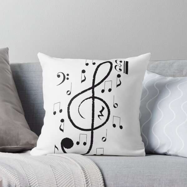 Item preview, Treble Clef and Floating Music Notes designed and sold by VikstraG.