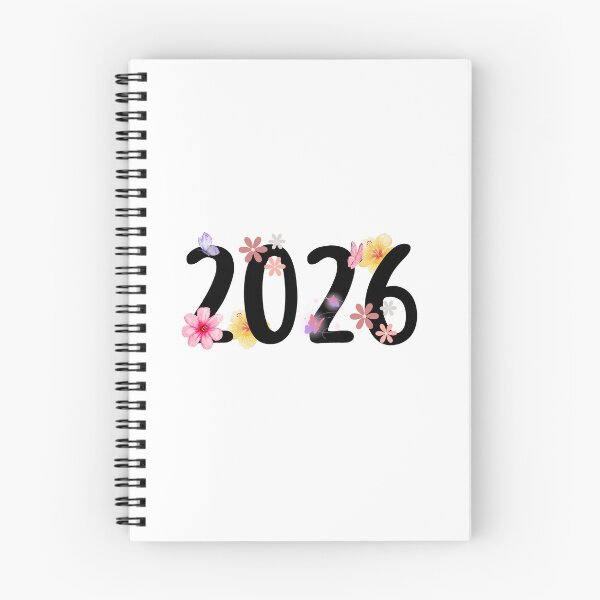 Item preview, New year 2026 hopeful flowers butterfly year designed and sold by Like it.