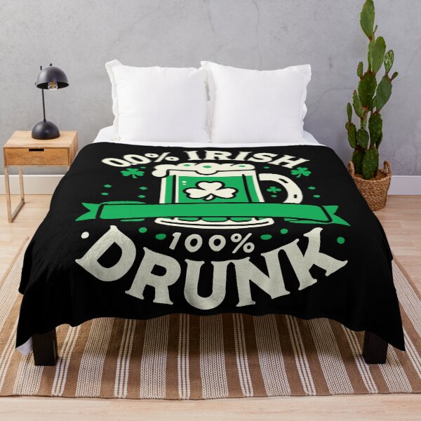 Item preview, funny irish Drunk St Patrick's Day beer Mug designed and sold by LuminOrb.
