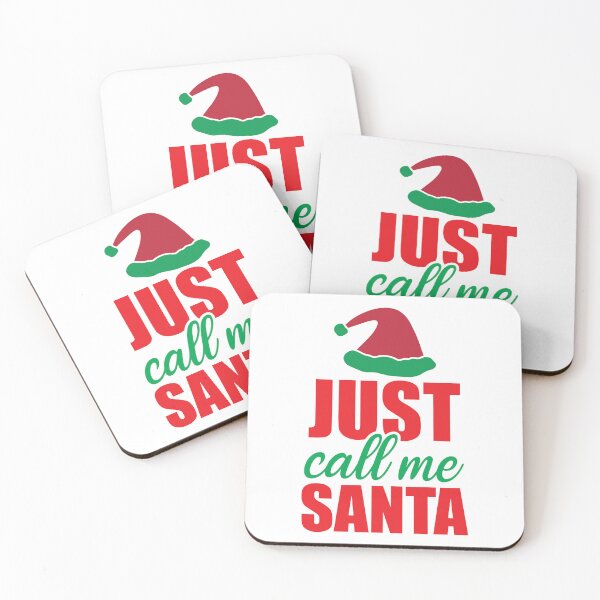Item preview, Just Call Me Santa - Funny Christmas Sarcastic Claus Slogan Tee designed and sold by FuzionRaptor.