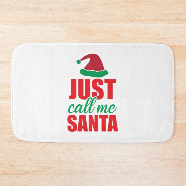 Item preview, Just Call Me Santa - Funny Christmas Sarcastic Claus Slogan Tee designed and sold by FuzionRaptor.