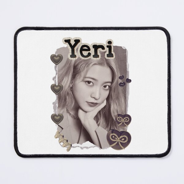 Item preview, Red Velvet Yeri K-Pop Girl Art Group Portrait Irene Seulgi Wendy Joy Yeri Scrapbook Collage Cozy Y2K Vintage Design designed and sold by HELL0WBELLO.