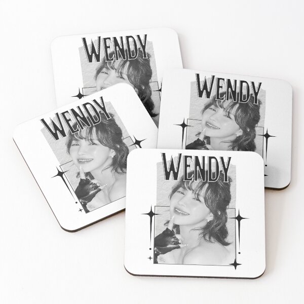 Item preview, Red Velvet Wendy K-Pop Girl Art Group Portrait Irene Seulgi Wendy Joy Yeri Scrapbook Collage Cozy Y2K Vintage Design designed and sold by HELL0WBELLO.
