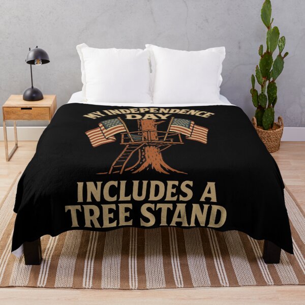 Item preview, Hunting Independence Day Tree Stand USA designed and sold by LuminOrb.
