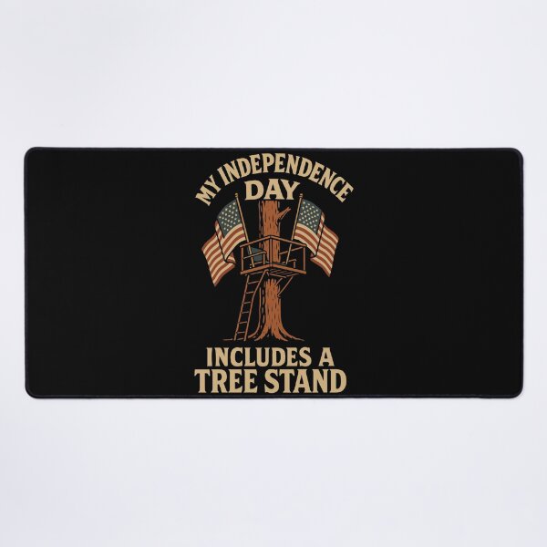 Item preview, Hunting Independence Day Tree Stand USA designed and sold by LuminOrb.