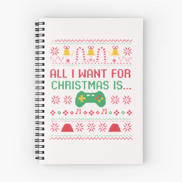 Item preview, Funny Gamer Christmas Shirt – All I Want for Christmas Is Gaming Gift designed and sold by wellie-chic.