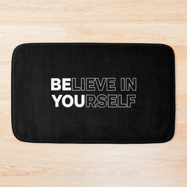Item preview, Believe In Yourself / BE YOU Dual Message Motivational Quote designed and sold by AbcDigs Studio.