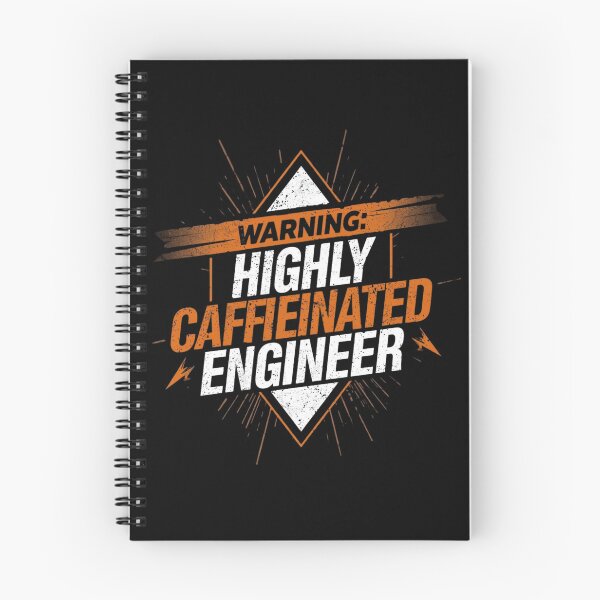 Item preview, Warning: Highly Caffeinated Engineer- coffee loverful design- Caffeine engineers  designed and sold by Happyhoo1.