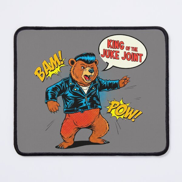 Item preview, Rockabilly Bear Comic Book Art Juke Joint designed and sold by SholoStudio.