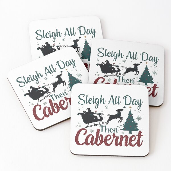 Item preview, Sleigh All Day 6 designed and sold by Inappropriate Ink.