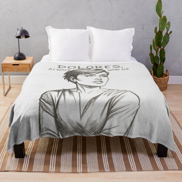 Item preview, Pencil Sketch Woman – Comic Style Tribute to Dolores Drawing designed and sold by SpainDesign77.