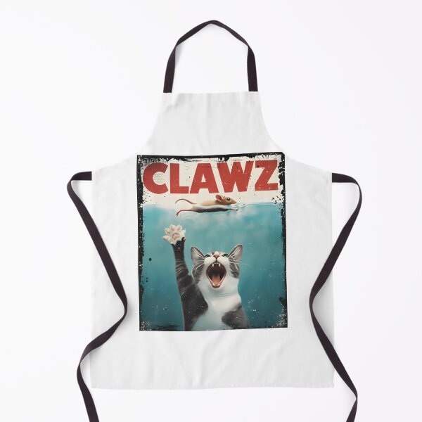 Item preview, CLAWZ Cat Jaws Movie Parody Funny Kitten Design designed and sold by AbcDigs Studio.