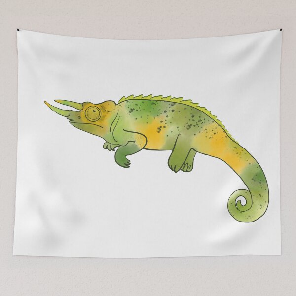 Item preview, Chameleon in Summer Season Theme designed and sold by Ran My Art.