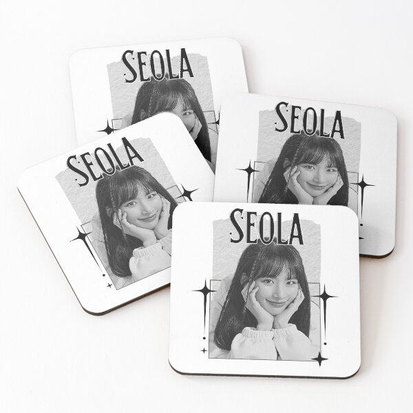 Item preview, WJSN Seola Cosmic Girls K-Pop Portrait Art Kpop girl group members Scrapbook Collage Cozy Y2K Vintage Design designed and sold by HELL0WBELLO.