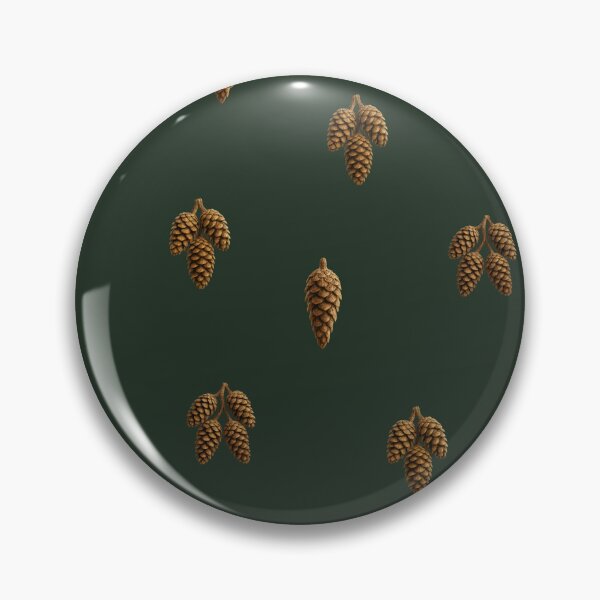 Item preview, Rustic Evergreen Pinecone Christmas Pattern for Cozy Winter designed and sold by RigidFascia.