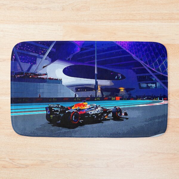 Item preview, Max Verstappen racing during the 2025 Abu Dhabi Grand Prix watercolor designed and sold by Rodissimus1984.