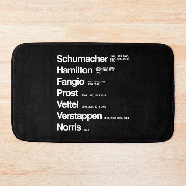 Item preview, Top Formula One Championship Winners Dates w designed and sold by peterdy.