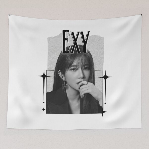 Item preview, WJSN Exy Cosmic Girls K-Pop Portrait Art Kpop girl group members Scrapbook Collage Cozy Y2K Vintage Design designed and sold by HELL0WBELLO.
