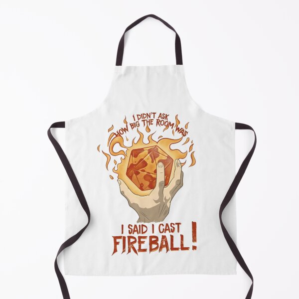Item preview, I Didn’t Ask How Big the Room Is I Cast Fireball Arcane Chaos Protocol designed and sold by SkeletonsDanger.