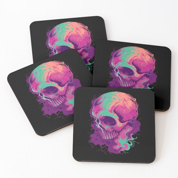 Item preview, Colorful Skull designed and sold by RadManDesigns.