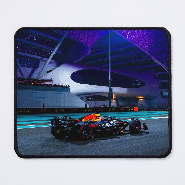 Item preview, Max Verstappen racing during the 2025 Abu Dhabi Grand Prix abstract designed and sold by Rodissimus1984.