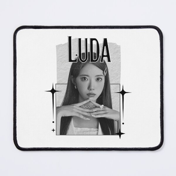 Item preview, WJSN Luda Cosmic Girls K-Pop Portrait Art Kpop girl group members Scrapbook Collage Cozy Y2K Vintage Design designed and sold by HELL0WBELLO.