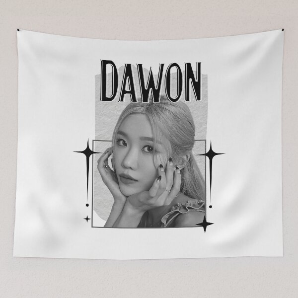 Item preview, WJSN Dawon Cosmic Girls K-Pop Portrait Art Kpop girl group members Scrapbook Collage Cozy Y2K Vintage Design designed and sold by HELL0WBELLO.