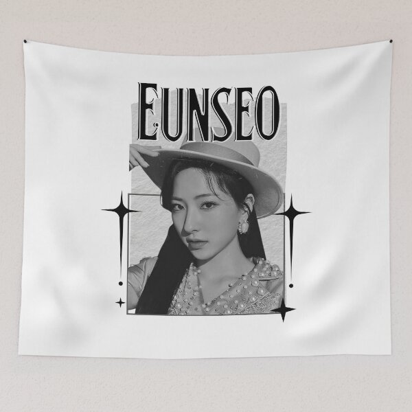 Item preview, WJSN Eunseo Cosmic Girls K-Pop Portrait Art Kpop girl group members Scrapbook Collage Cozy Y2K Vintage Design designed and sold by HELL0WBELLO.