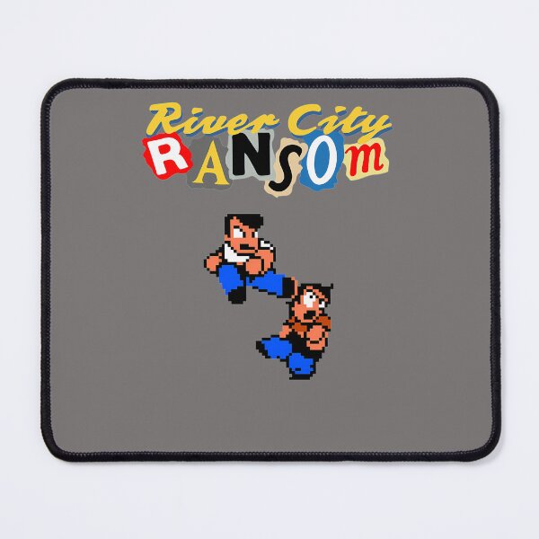 Item preview, RIVER-CITY-RANSOM-SHIRT-(LOGO-W-8-BIT-CHARACTERS) designed and sold by Jaidynaymanski.