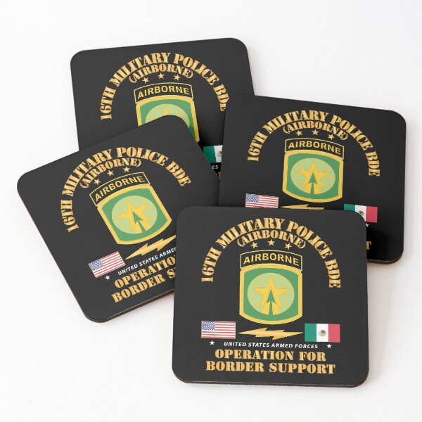 Item preview, Army - Faithful Patriot - 16th Military Police Bde - Border Support X 300 designed and sold by Military Insignia Products.