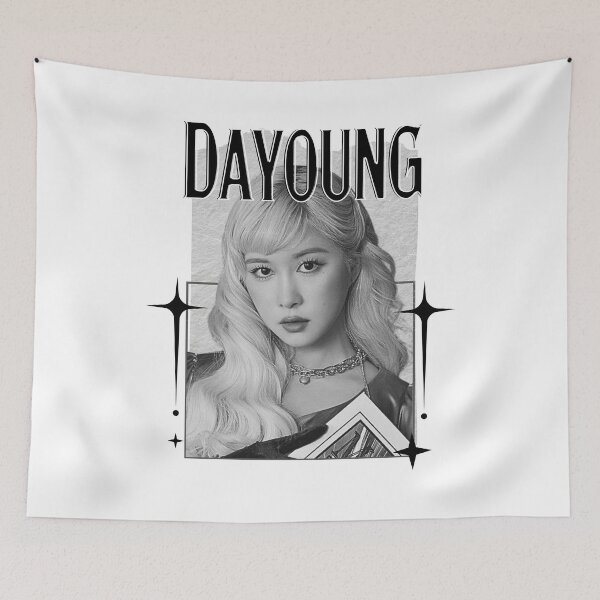 Item preview, WJSN Dayoung Cosmic Girls K-Pop Portrait Art Kpop girl group members Scrapbook Collage Cozy Y2K Vintage Design designed and sold by HELL0WBELLO.