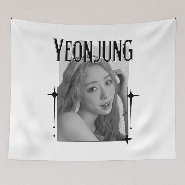 Item preview, WJSN Yeonjung Cosmic Girls K-Pop Portrait Art Kpop girl group members Scrapbook Collage Cozy Y2K Vintage Design designed and sold by HELL0WBELLO.