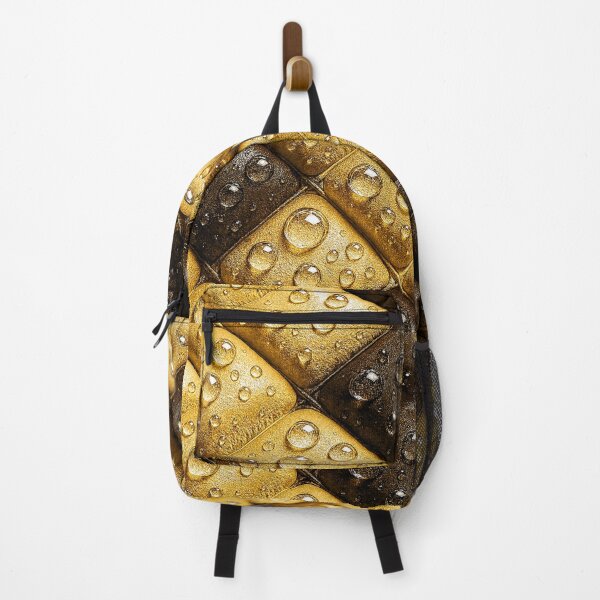 Item preview, Gold Black Metallic Texture With 3D Water Droplets designed and sold by Eric’s Creative Corner.