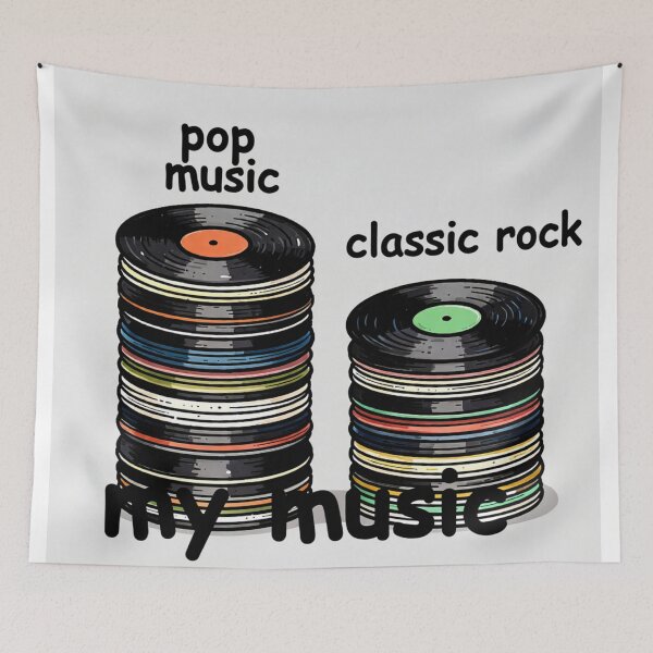 Item preview, my music pop music classic rock colorful design designed and sold by SmashingDeals.