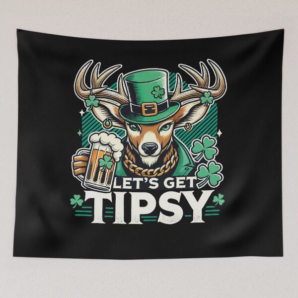Item preview, Let's Get Tipsy St. Patrick's Day Shenanigans designed and sold by LuminOrb.