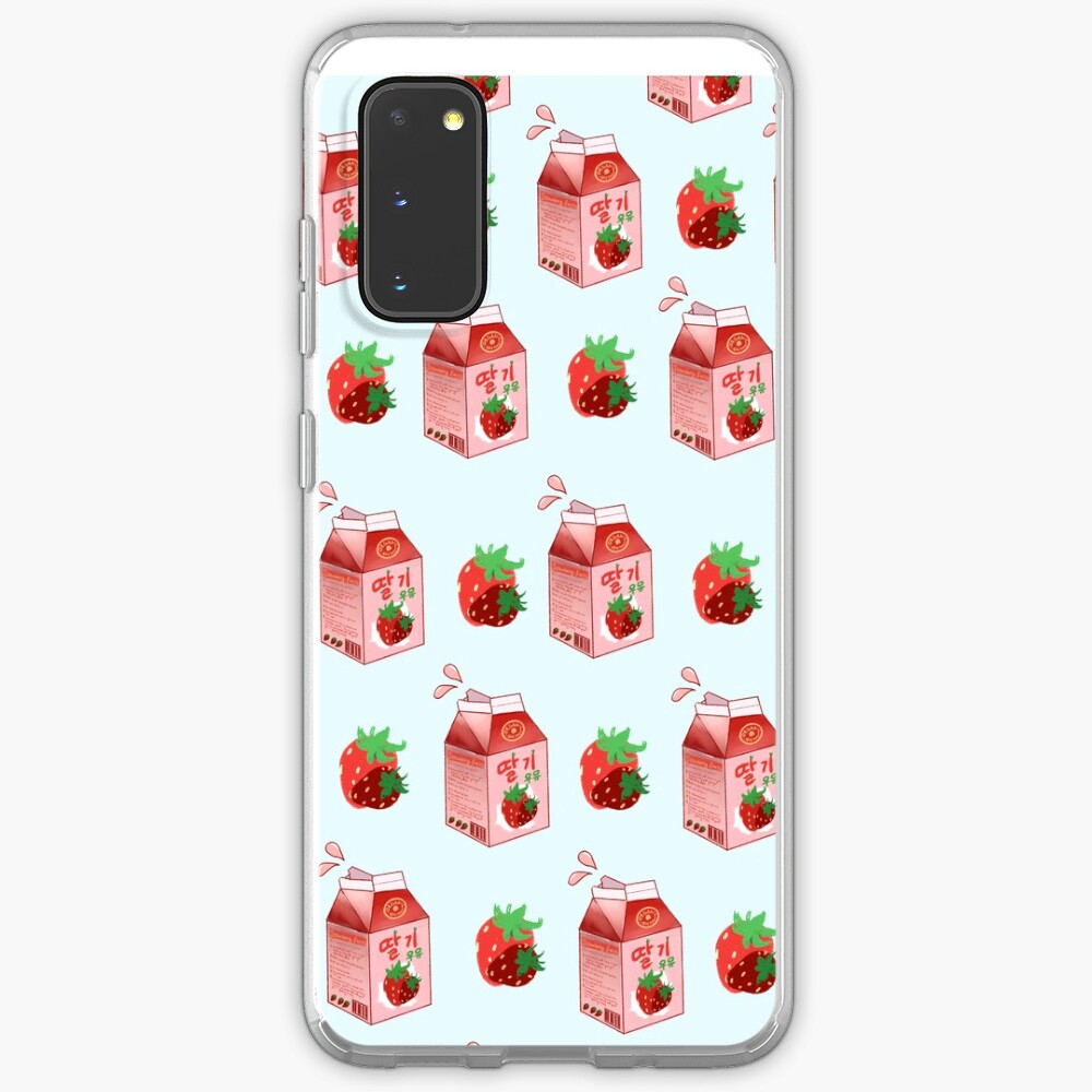 Strawberry Milk Case & Skin for Samsung Galaxy