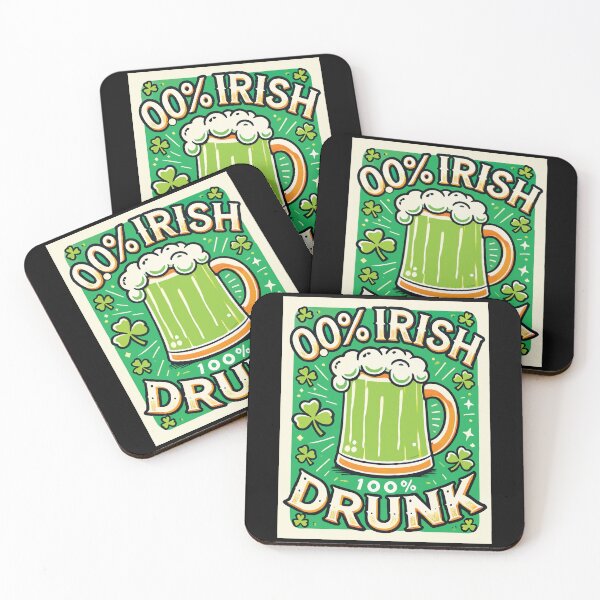 Item preview, not Irish 100% Drunk St Patrick’s Day Fun designed and sold by LuminOrb.