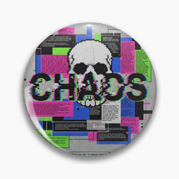 Item preview, CHAOS press any key to reboot  reality designed and sold by Parallax Grafica.