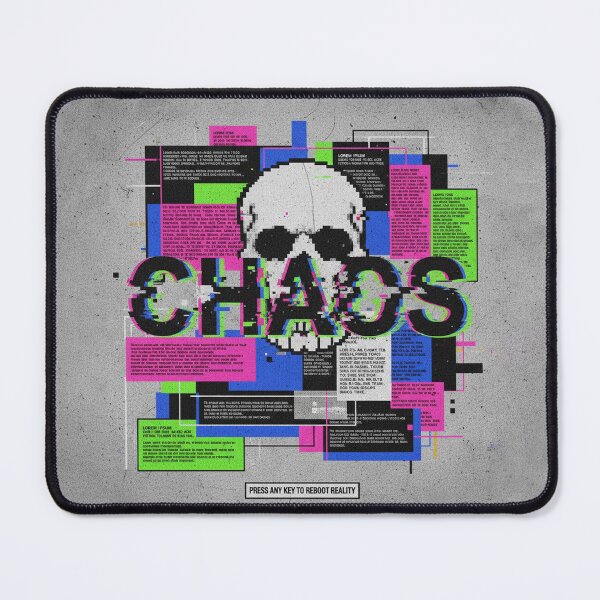 Item preview, CHAOS press any key to reboot  reality designed and sold by Parallax Grafica.