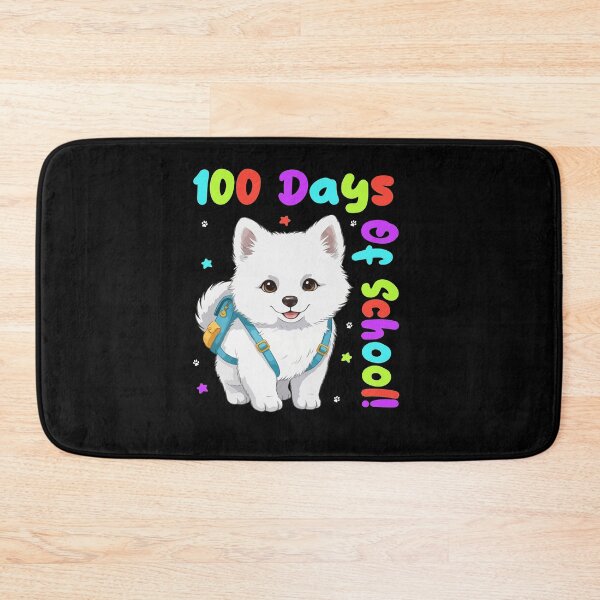 Item preview, Cute Samoyed Dog 100 Days of School Celebration Design - Dog Lovers designed and sold by The Real Life Symphony.