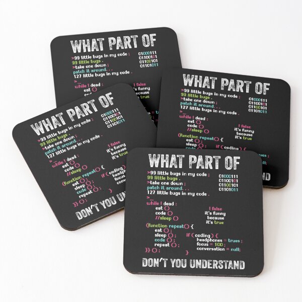 Item preview, What Part Of Don't You Understand Computer Science Lovers designed and sold by ScienceCorner.