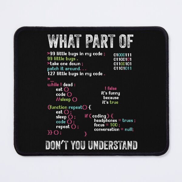 Item preview, What Part Of Don't You Understand Computer Science Lovers designed and sold by ScienceCorner.