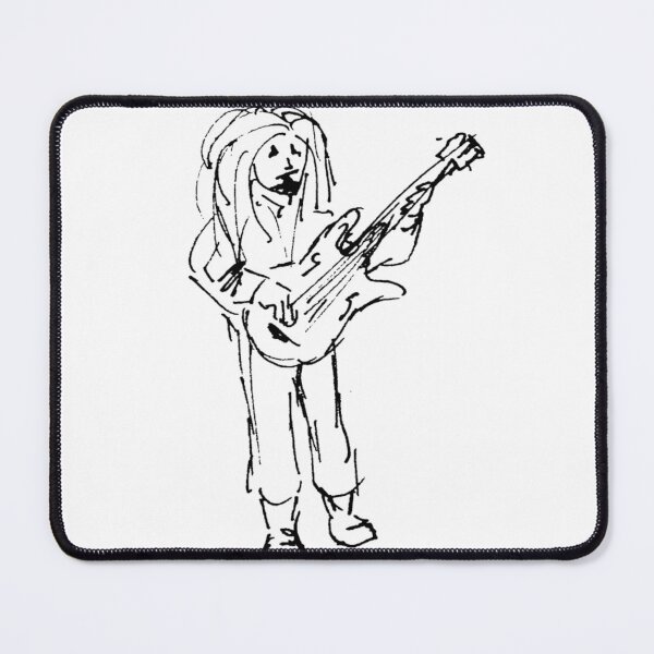 Item preview, The Bass Player - The Bevilaqua original Ink designed and sold by Helios Be. Lavsh.